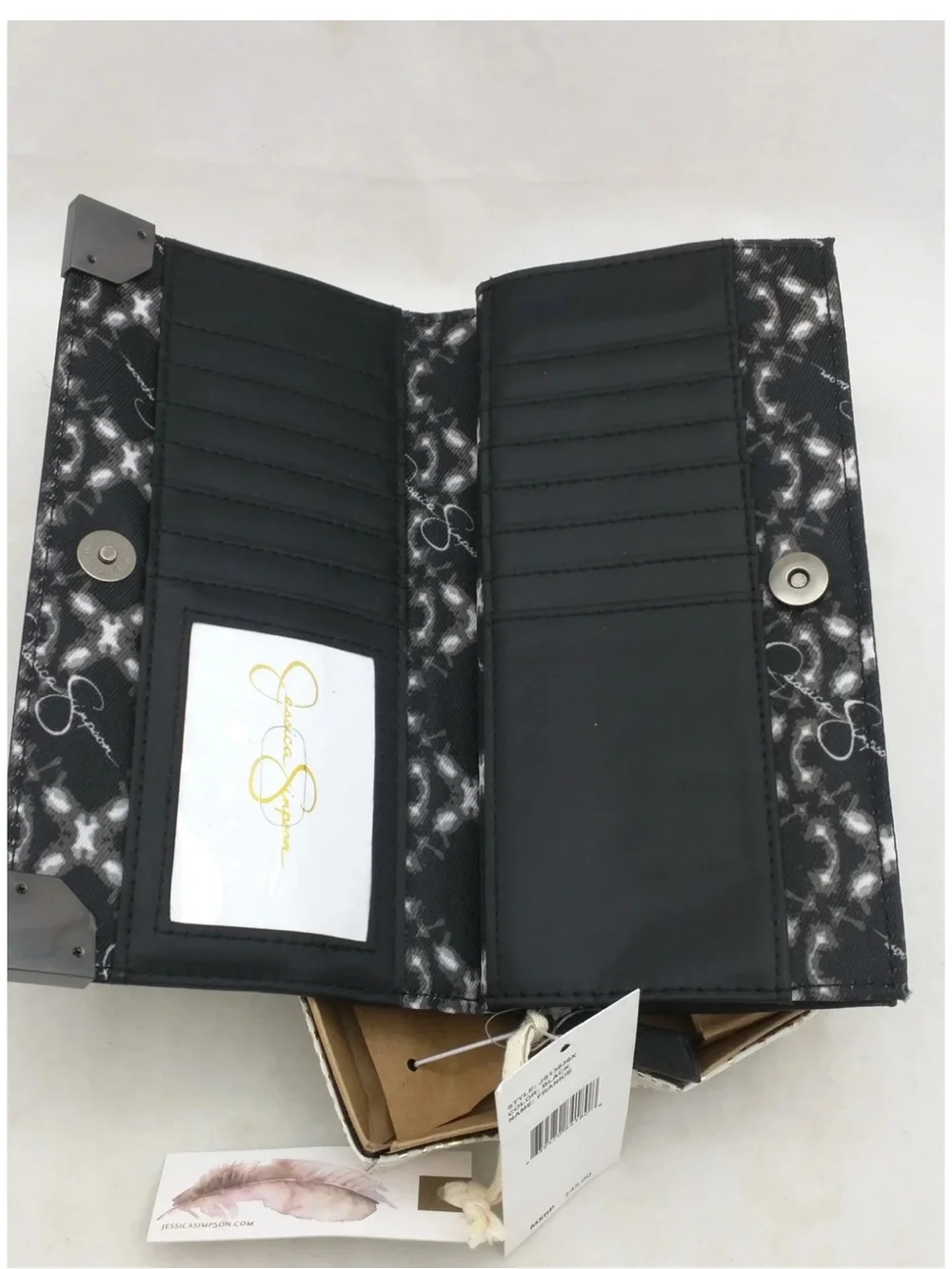 Jessica Simpson faux leather